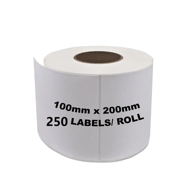 dealonline.co.nz dealonline.co.nz 12 Rolls Premium 100x200mm Direct-thermal labels 250pcs/roll Self Adhesive Label Direct Thermal Labels 100x200mm 250 Per Roll