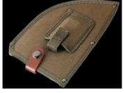 Butcher Knife stainless Green Canvas sheath by China Dropship