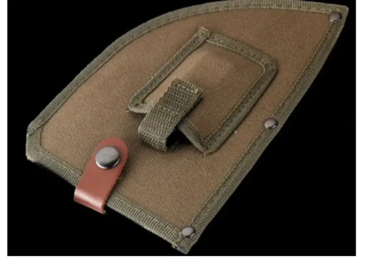 Butcher Knife stainless Green Canvas sheath by China Dropship