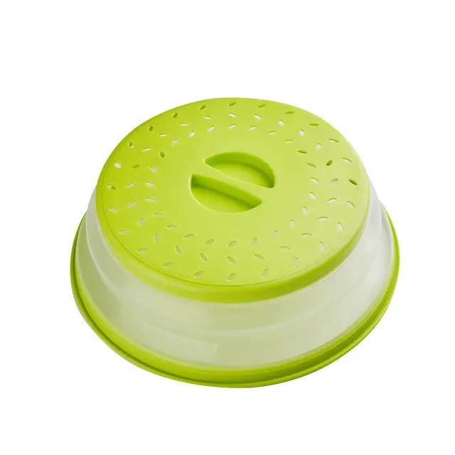 Collapsible High Temperature Microwave Splash Cover for Mess Free Cooking by Action Outdoors Limited
