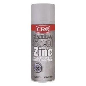 CRC CRC CRC Stainless Steel + Zinc Aerosol 400ml 2092 CRC Stainless Steel + Zinc Aerosol 400ml 2092