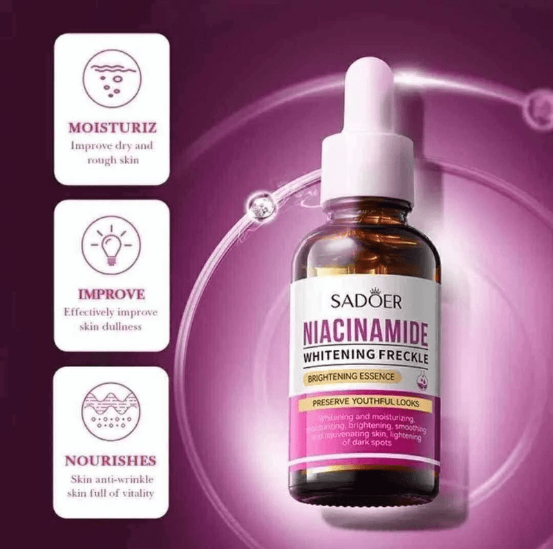 Poppy Gifts Skin Care Sadoer Niacinamide Brightening Essence 30ml Skin Brightening Serum Sadoer Niacinamide Brightening Essence 30ml Serum