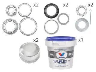 Single Axle - 1500kg Bearing Kit