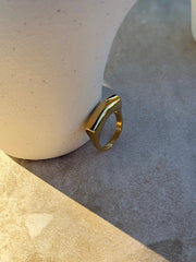 Toki Koura Gold Ring by Tahana Jewellery