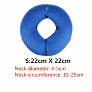 Pet Dog Inflatable Cone Collar Medical Wound Soft S by salelink.co.nz