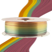 g8buynz Silk Shiny Fast Color Change Rainbow Multi Colors Silk 3D Printer PLA Filament 1.75mm Silk Shiny Fast Color Change Rainbow Multi Colors Silk 3D Printer PLA Filament 1.75mm