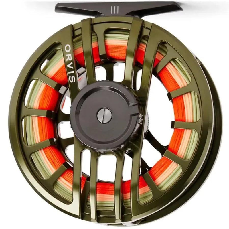 ORVIS Orvis Hydros IV Fly Reel Olive Premium Fishing Gear Orvis Hydros IV Fly Reel Olive Premium Fishing Gear