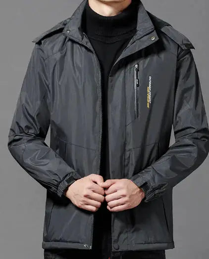 Thickened Windproof and Warm Men's Coat by Mead's Supply & Equipment Outfitters limited