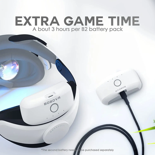 VR Accessories,BOBOVR M2 Pro Battery Pack Head Strap Compatible with Quest 2 by salelink.co.nz