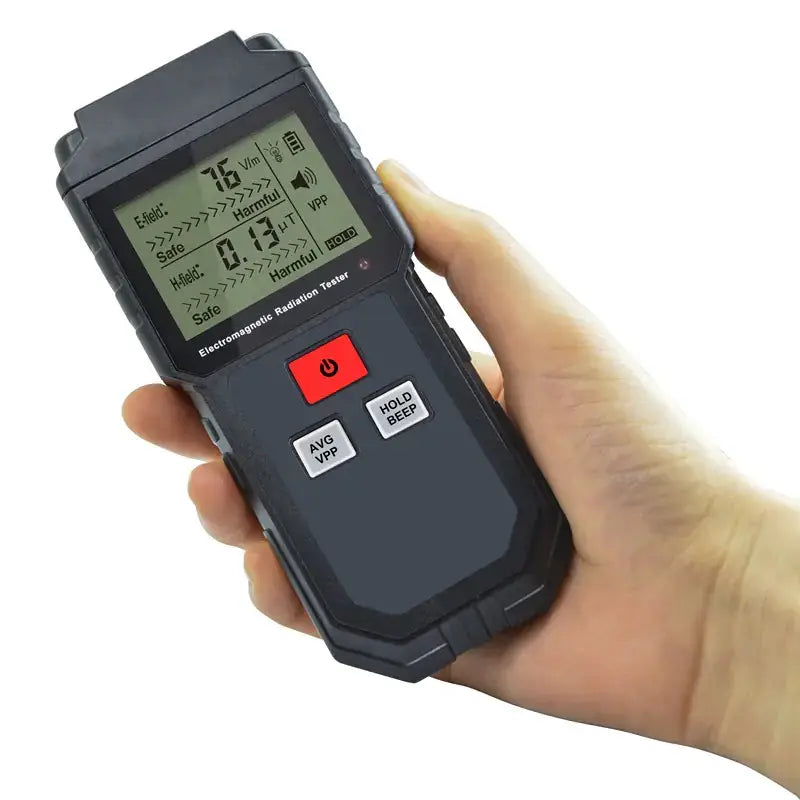 WinAPEX ET825 Handheld Electromagnetic Radiation Tester - EMF Meter with LCD Display & Alarm by Mead's Supply & Equipment Outfitters limited