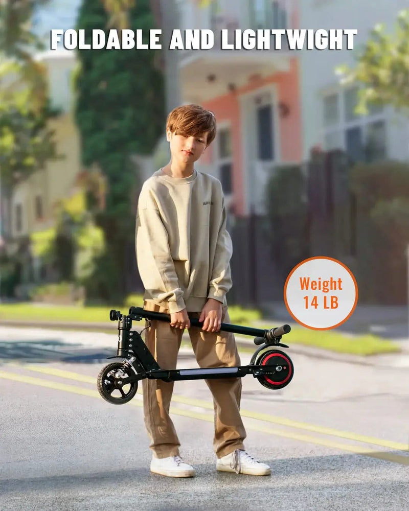Kiwi eRide Kiwi eRide Ages 6-14 Simate S5 Kids Electric Scooter Black Ages 6-14 Simate S5 Kids Electric Scooter Black
