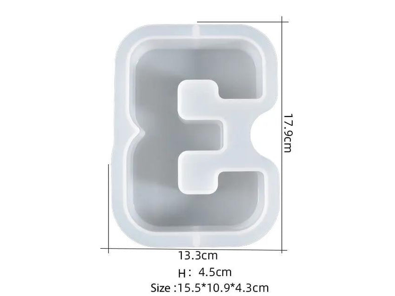 Number Moulds - Individual - Super Large by Resin Art NZ