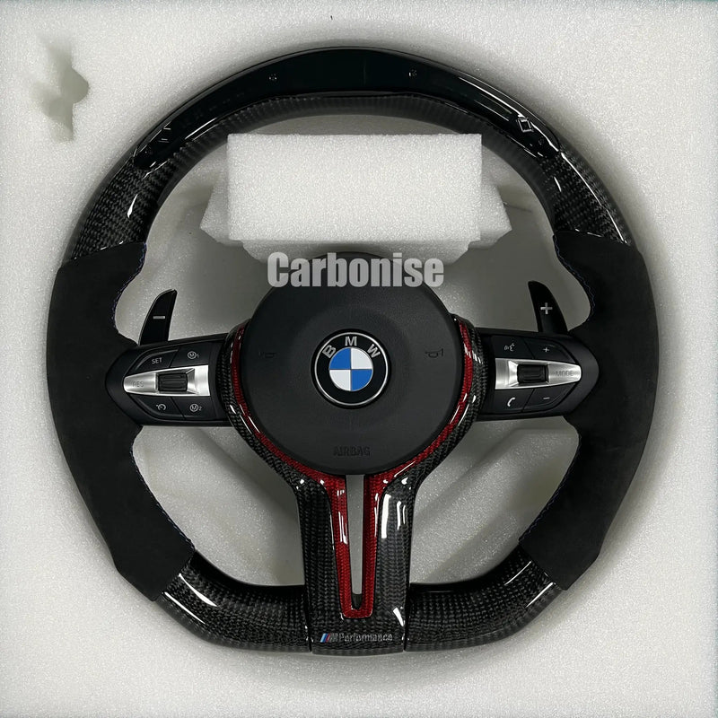 BMW Steering Wheel (Carbon Fiber+Alcantara) @3 by CARBONISE