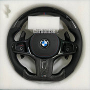 BMW Steering Wheel (Carbon Fiber+Perforated Leather) #3 by CARBONISE