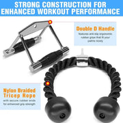 g8buynz g8buynz All Tricep Press Down Cable Machine Attachment Set LAT Pulldown Attachment All Tricep Press Down Cable Machine Attachment Set LAT Pulldown Attachment
