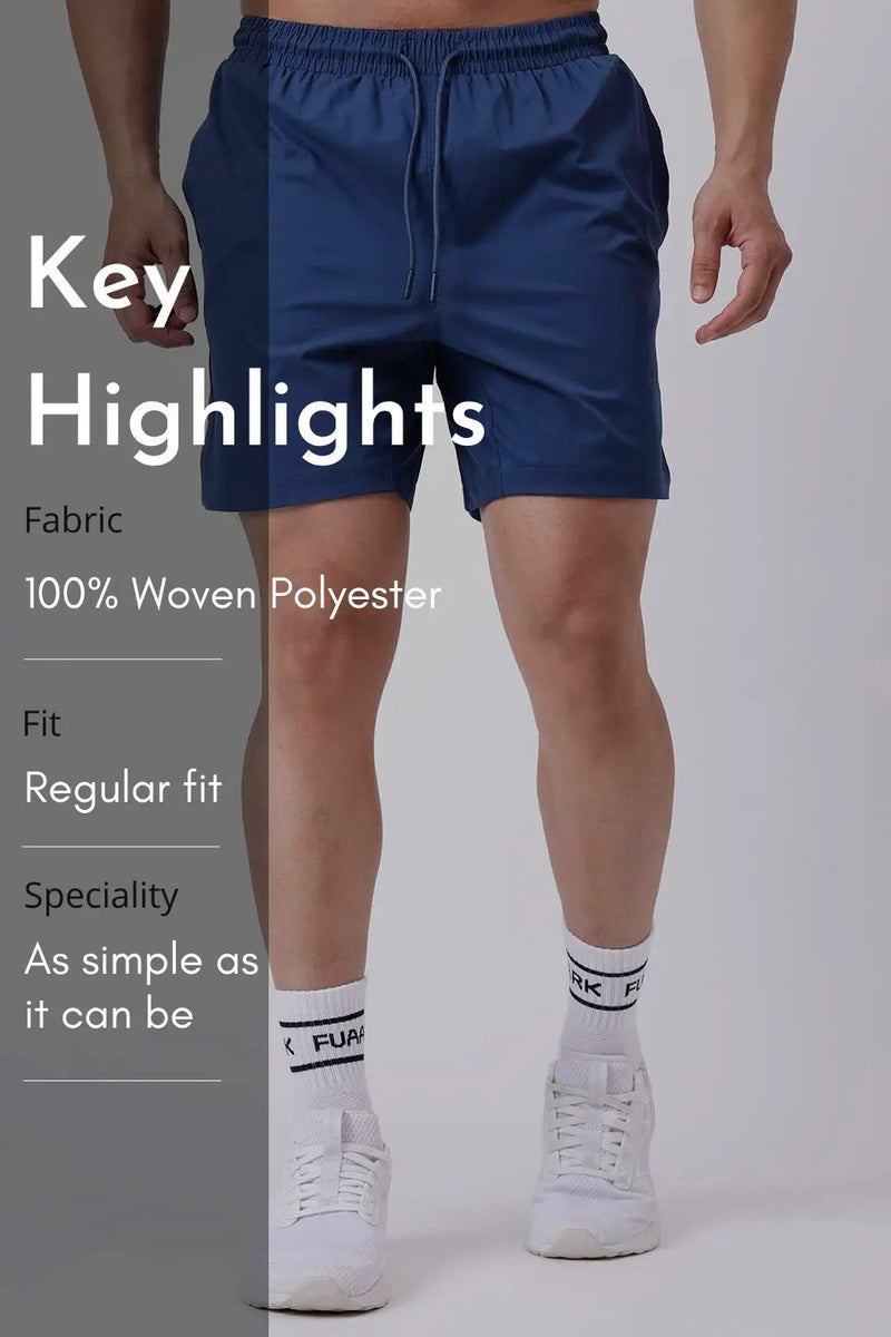 Edge Shorts Teal by Fuaark Nz
