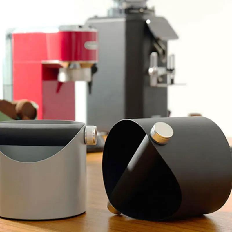 g8buynz g8buynz Stainless Steel Coffee Ground Bucket Coffee Knock Box Espresso Accessories Stainless Steel Coffee Ground Bucket Coffee Knock Box Espresso Accessories