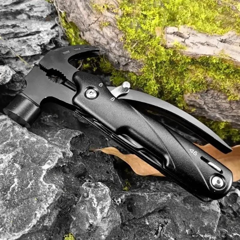g8buynz Multitool-12 in 1 Camping Tools with Mini Hammer Multitool-12 in 1 Camping Tools with Mini Hammer