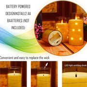 g8buynz g8buynz 5 Pc Flameless LED Candles with Timer Flickering Flameless Candles T 5 Pc Flameless LED Candles with Timer Flickering Flameless Candles T