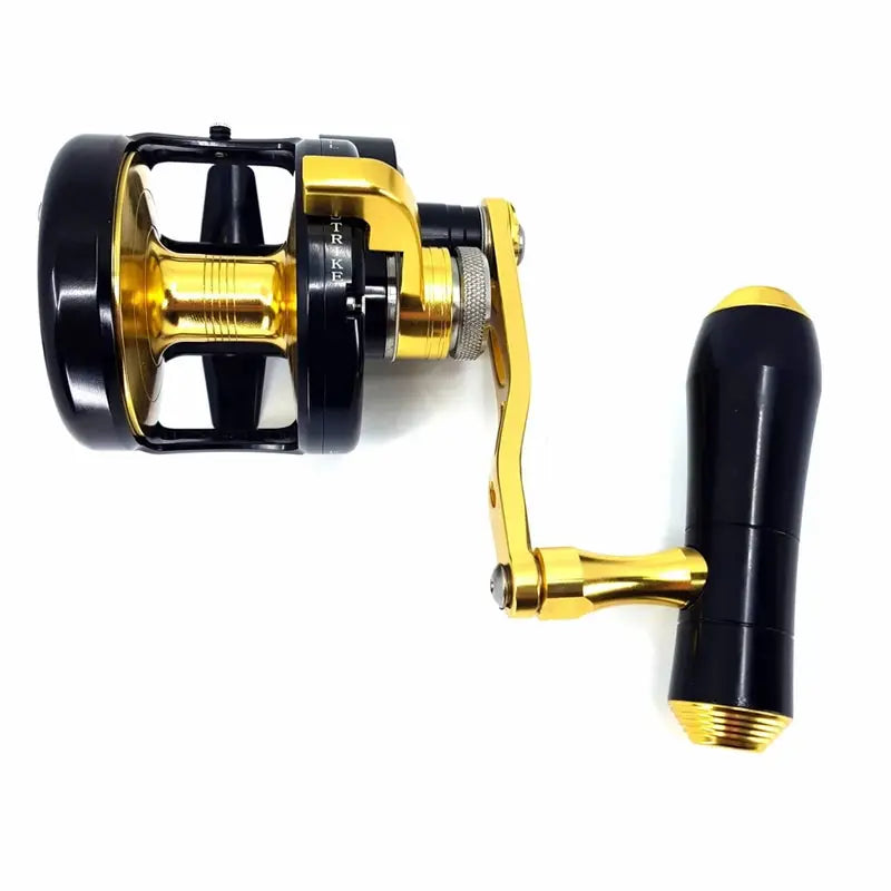 Catch Combo 400g Acid Wrap Jigging Rod With Left Hand JGX5000 Reel Spooled With Braid by Action Outdoors Limited