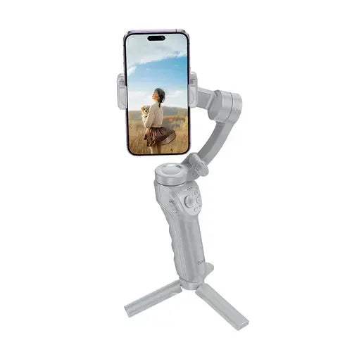 BroDeals mobile phone accessories Automatic Face Tracking 3 Axis Smart Gimbal with LED Fill Light Automatic Face Tracking 3 Axis Smart Gimbal with LED Fill Light