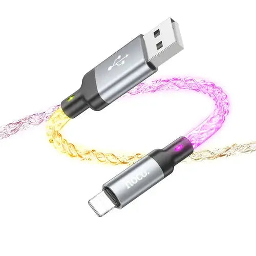 BroDeals USB Charging Cable Colorful LED USB Cable - Lightning Colorful LED USB Cable - Lightning