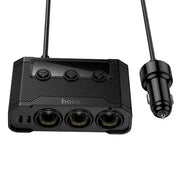 240W Car Charger Hub with 3x Sockets by BroDeals