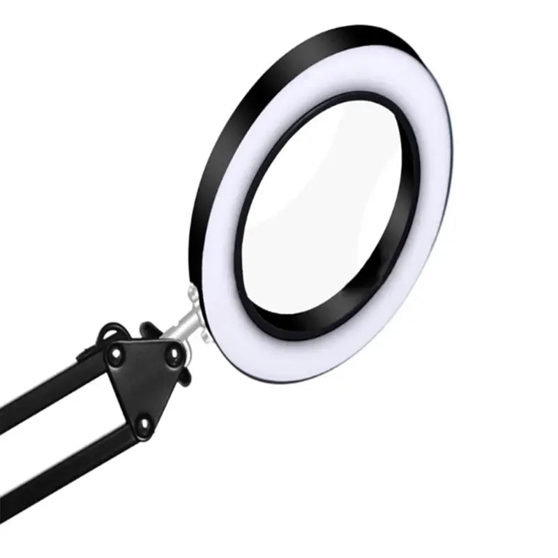 g8buynz g8buynz 5X Magnifying Lamp with Big Clamp 3 Adjustable LED Light 10 Brightness Magnifier 5X Magnifying Lamp with Big Clamp 3 Adjustable LED Light 10 Brightness Magnifier