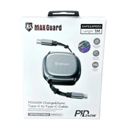 Maxguard 1m 240W Type-C to C Cable MR01CC by 9eight5