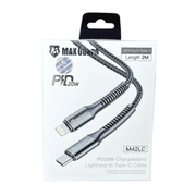 Maxguard 2m 20W Type-C to Lightning cable M42LC by 9eight5