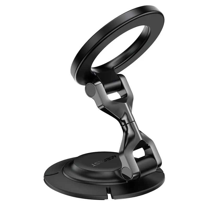 Magnetic Foldable Car Phone Holder | Premium 3-Axis Adjustable Dashboard Mount (D64) by BroDeals