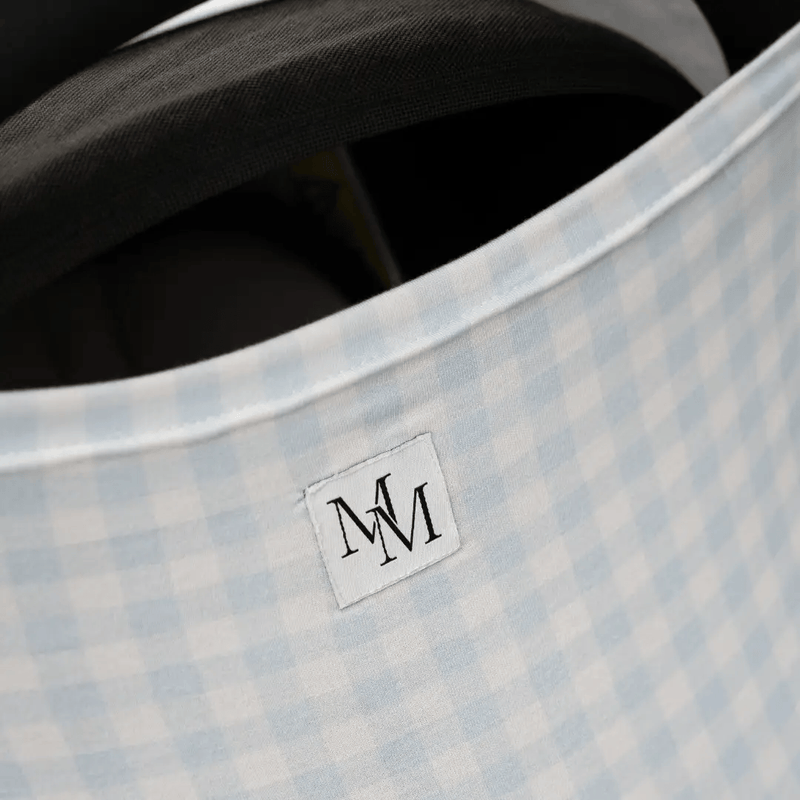 Blue Gingham Multi-Use Cover by Modern Mini