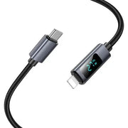 BroDeals USB Charging Cable Fast Charging Nylon Braided Cable with LED Fast Charging Nylon Braided Cable with LED