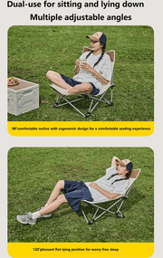 Versatile Outdoor Folding Chair – Chair & Lounger URB7025 by ECOTREK