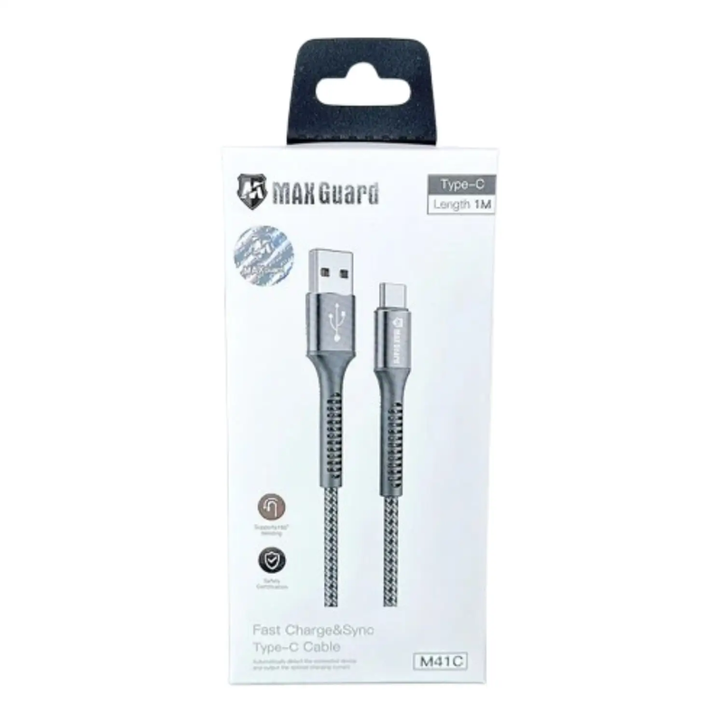 Maxguard 1m USB A To Type-C cable M41C by 9eight5