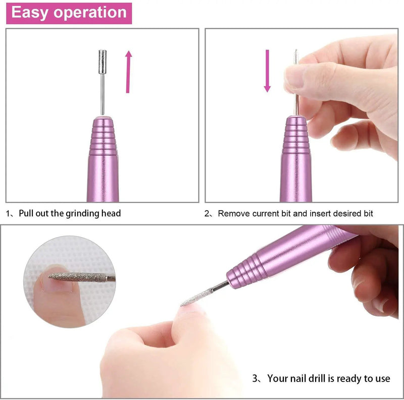 Electric Nail Drill Kit by salelink.co.nz