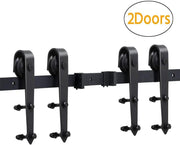 12FT/366cm Barn Door Hardware Kit by salelink.co.nz