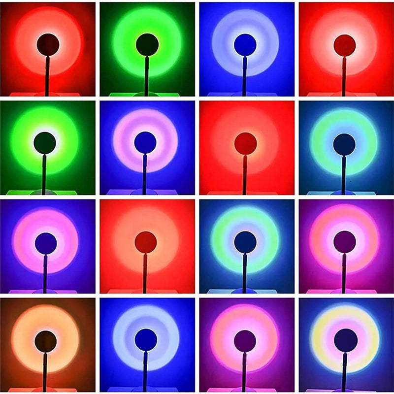 Rainbow Sunset Projection Lamp by salelink.co.nz