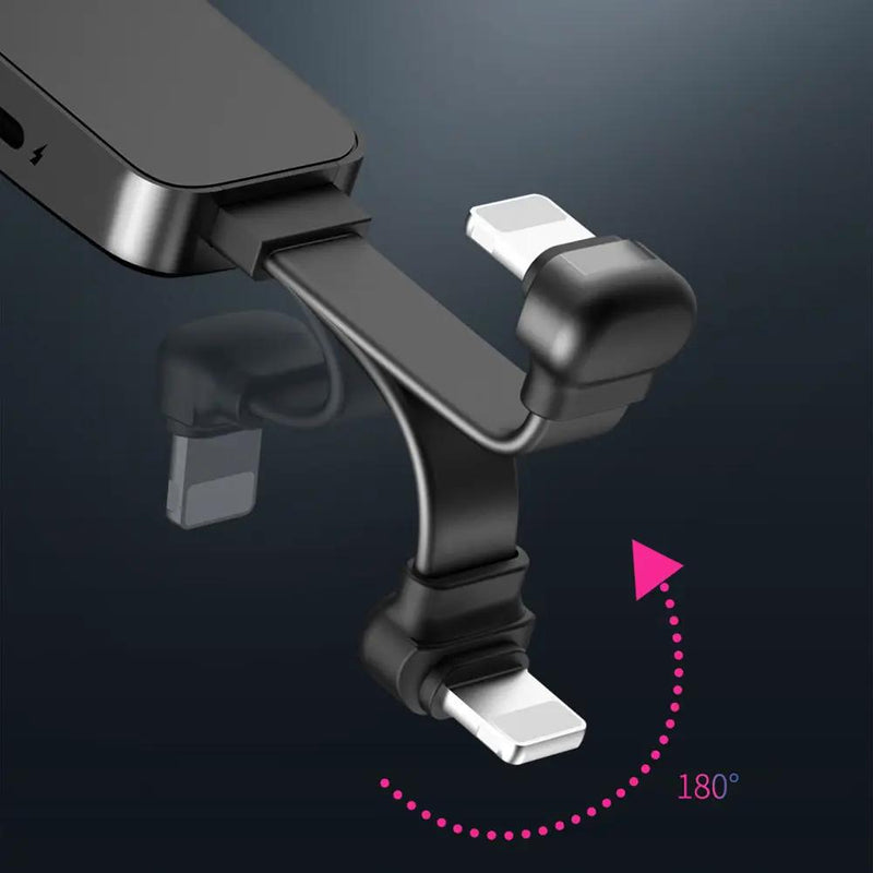 Headphone Adapter Lightning to Audio Jack Charger Extender Earphone Charging Splitter by salelink.co.nz