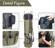 Fishing Rod Bag green by salelink.co.nz