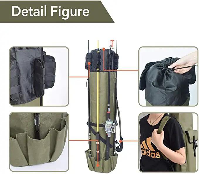 Fishing Rod Bag green by salelink.co.nz