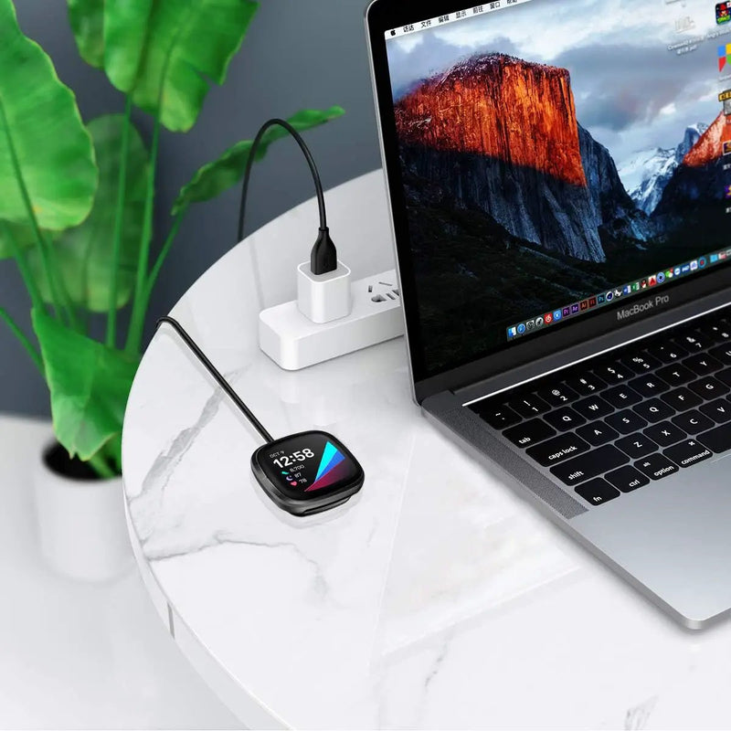 Fitbit Versa 3 / Versa 4 / Sense / Sense 2 Charger Cable 30cm by salelink.co.nz