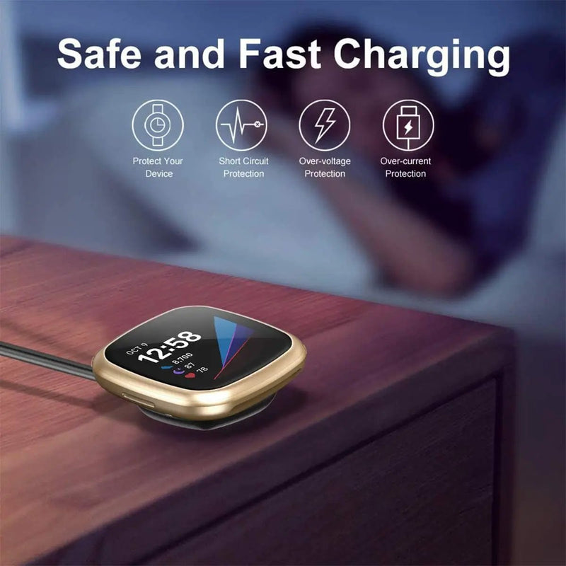 Fitbit Versa 3 / Versa 4 / Sense / Sense 2 Charger Cable 100cm by salelink.co.nz