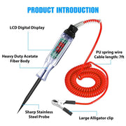 Auto Car Electrical Circuit Voltage Tester 5-90V Red by salelink.co.nz