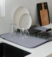 Dish Drying Rack & Mat by salelink.co.nz