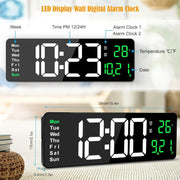Large Digital Wall Clock by salelink.co.nz