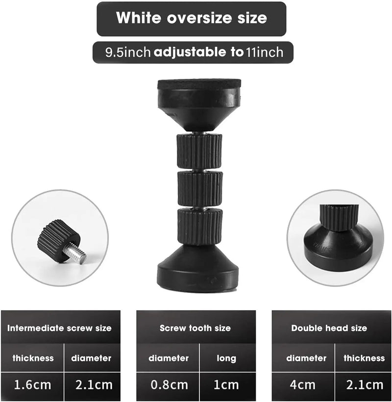 2Pcs Adjustable Bed Frame Anti-Shake Tool by salelink.co.nz