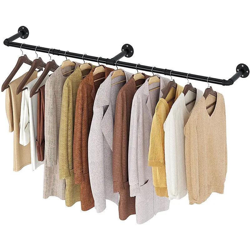 Industrial Pipe Clothes Rack by salelink.co.nz