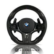 BMW Steering Wheel (Carbon Fiber+Perforated Leather) #3 by CARBONISE