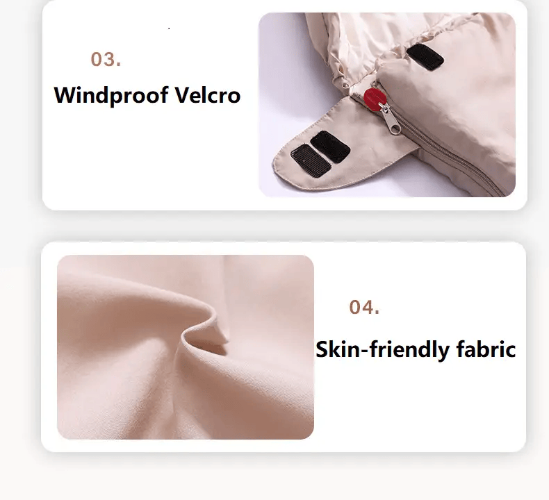 Cotton Sleeping Bag-Four Season Use THTF5197 by ECOTREK